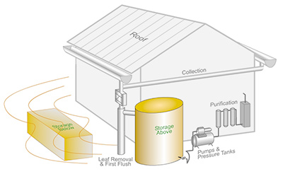 Rainwater Harvesting Components: Above or Below Ground Tanks